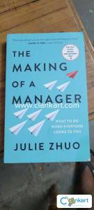 The Making of a Manager by Julie Zhuo. A Management book