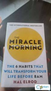 The Miracle Morning Book used but in excellent condition