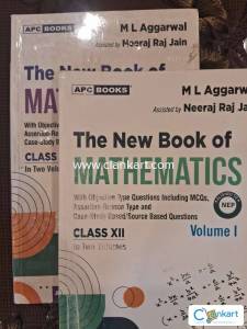 The New Book Of Mathematics vol 1&2 class 12th