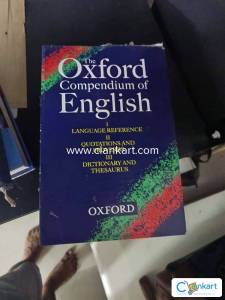 The Oxfod comoendium of english