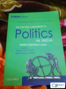 The Oxford companion to Politics in India