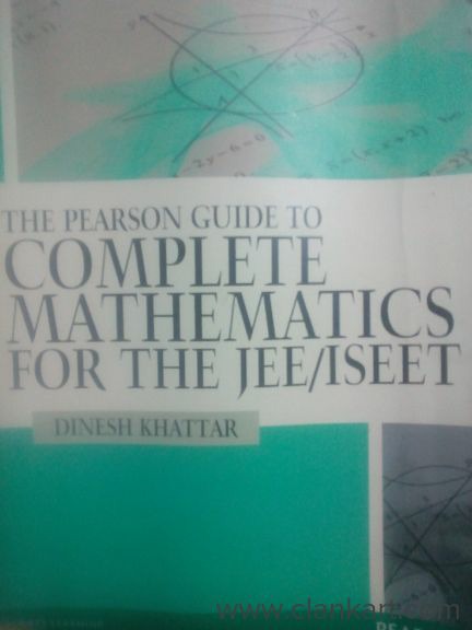 The Pearson Guide To Complete Mathematics For JEE ISEET