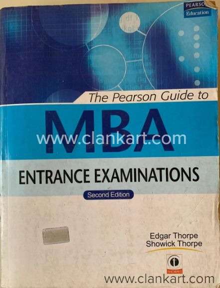 The Pearson Guide to MBA Entrance Examinations
