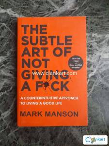 The Subtle Art of Not Giving a F*ck Book by Mark Manson