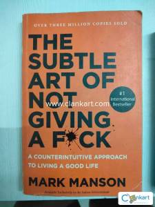 The Subtle Art of Not Giving a F*ck Book by Mark Manson
