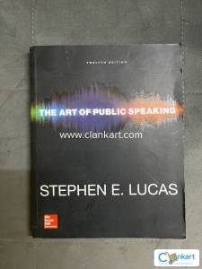 The art of Public Speaking by Stephen E. Lucas 12th edition