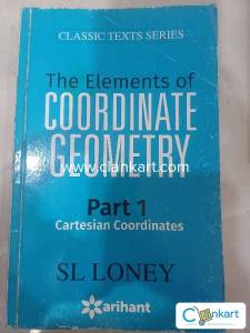 The elements of coordinate geometry Part 1- Cartesian coordinates