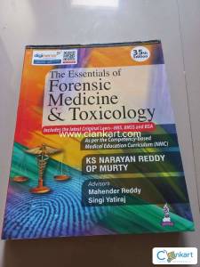 The essentials of forensic medicine and toxicology 35th edition