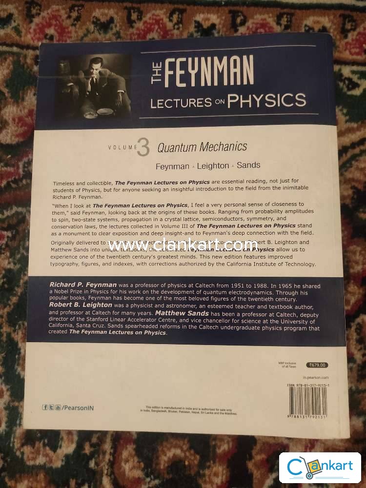 The Feynman Lectures on Physics 計3冊（1函） Buy 'The Lectures On