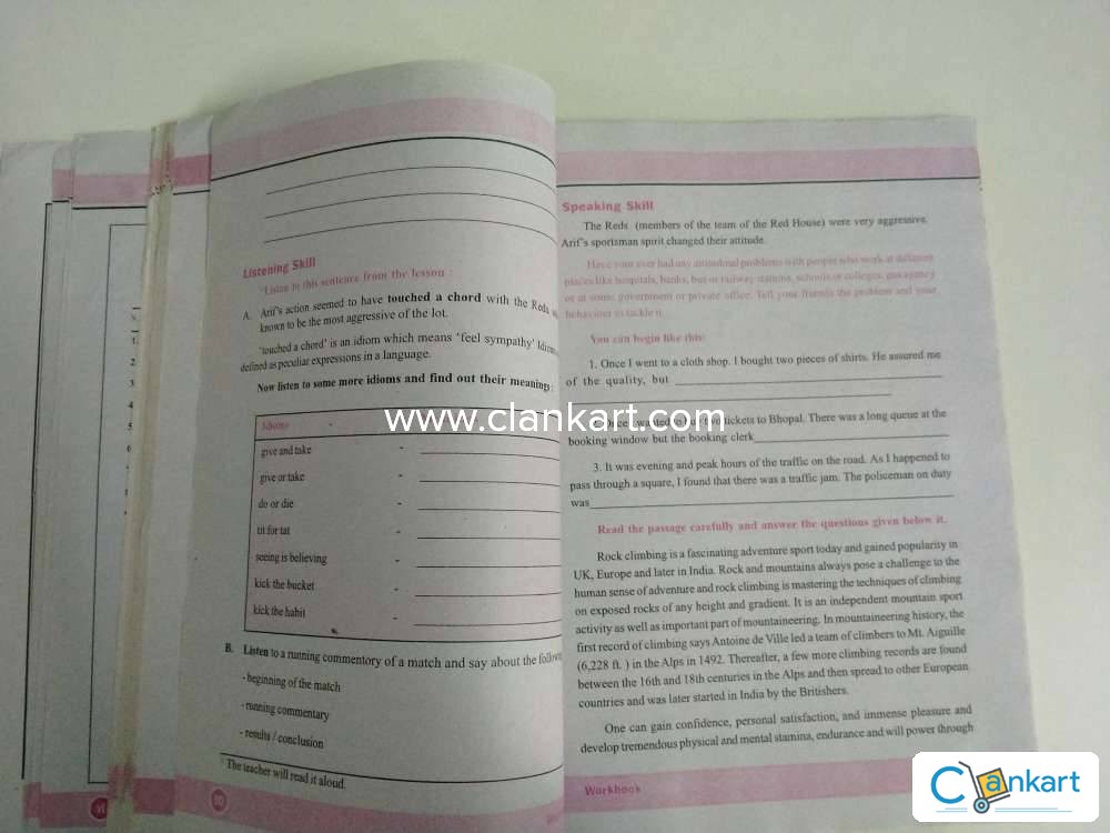 Buy The Rainbow Workbook English Class 9 Book In Good Condition At Buy the rainbow workbook english class 9 book in good condition at