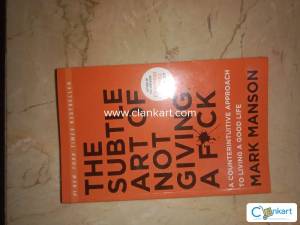 The subtle art of not giving F*ck