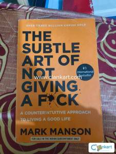 The subtle art of not giving a fck