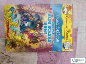 Thea stilton and the blue scarab hunt story book