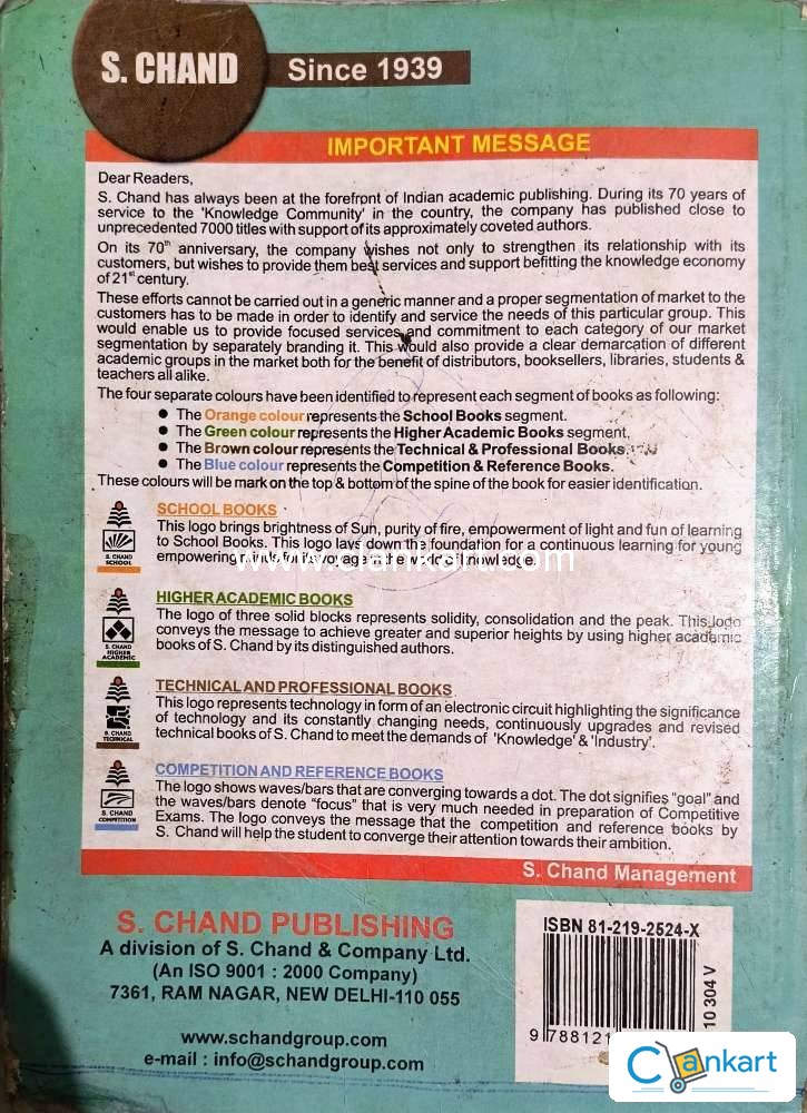 Buy theory of machines book in good condition at clankart