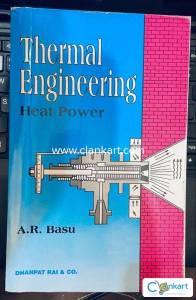 Thermal Engineering Heat Power Book By A.R. Basu