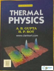 Thermal Physics 5th Edition By A.B Gupta & H.P Roy