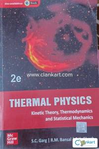 Thermal Physics By Garg, Bansal, Ghosh