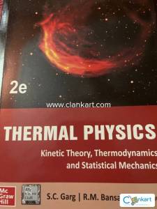 Thermal Physics by Garg Bansal Ghosh