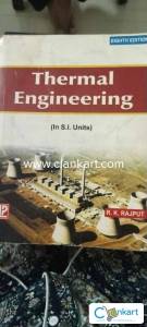 Thermal engineering  in S.I Units by R.K Rajput - 8th edition