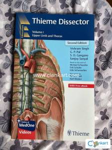 Thieme dissector for MBBS 1st year Anatomy
