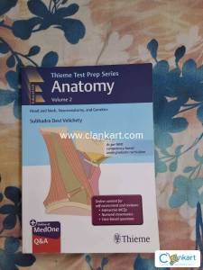 Thieme test paper series anatomy volume 2-head,neck