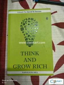 Think and grow rich written by Napoleon Hill