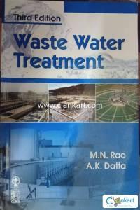 Third edition Waste water treatment, M.N.Rao, A.K.Datta