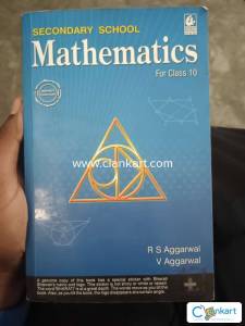 This is the Secondary School Mathematics for Class 10 textbook by R.S.