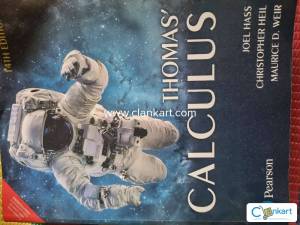 Thomas calculus for jee and higher studies
