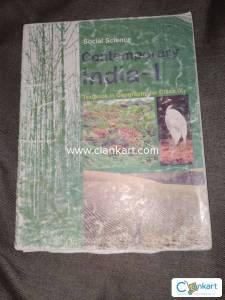 Three books of class 9 social science