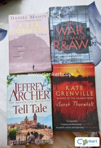 Three novels for sale