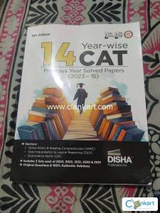 Title 14 Year-wise CAT Previous Year Solved Papers (2023 - 15) 4th Edi
