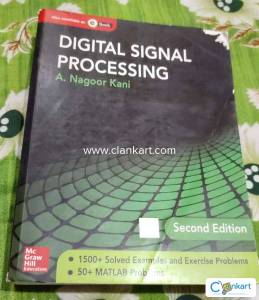 Title Digital Signal Processing, Author(s)-Nagoor Kani