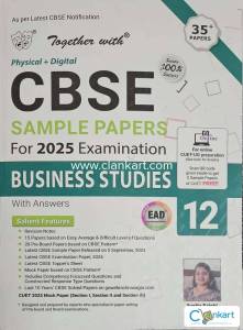 Together With Business Studies Class 12 XII CBSE sample papers 2025