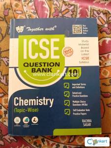 Together with Chemistry Question Bank for ICSE Class 10