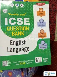 Together with ICSE question bank in English anguage