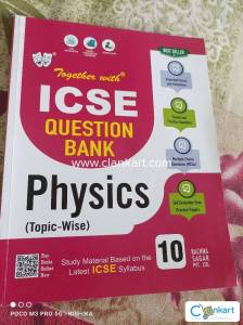 Together with Icse physics question bank 2024 edition class 10