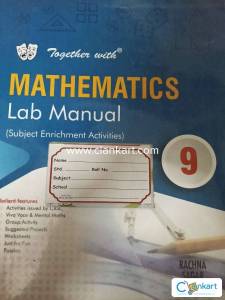 Together with mathematics lab manual for class 9