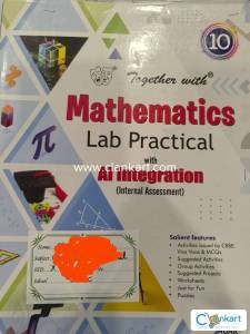 Together with mathematics lab practical book with AI integration 10th
