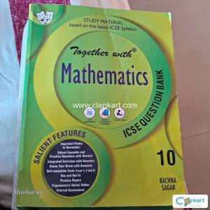 Together with rachna sagar maths class10 isc