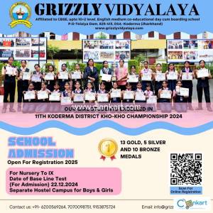 Top Boarding School in Jharkhand  Grizzly Vidyalaya