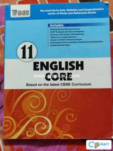 Top Graders CBSE Class 11 English Core Study Guide good condition