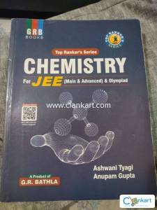 Top rankers series chemistry for Jee main and adv. G.R.BATHLA