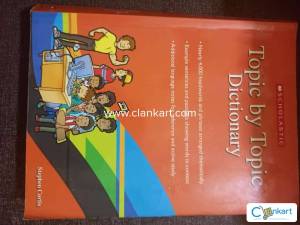 Topic by topic dictionary