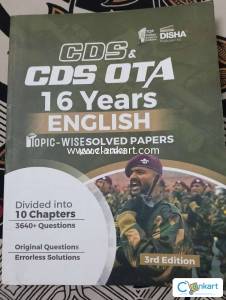 Topic wise solved English papers (Cds OTA)