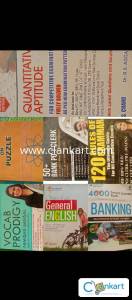 Total 7 books - complete package for bank clerk and po insuranc exams