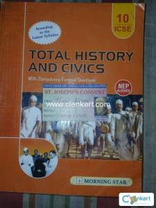 Total History and Civics book for class 10 icse