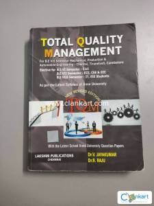 Total quality management for BE mechanical engineering