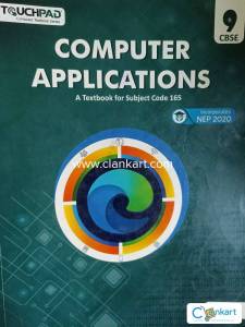 Touchpad Computer Applications Class 9