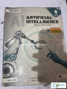 Touchpad orange education Ai book class 9